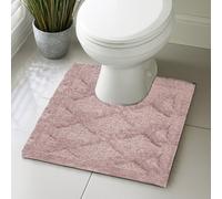 Velosso Blush Pink Knox Bath Pedestal Mat Cashmere Feel