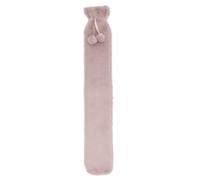Velosso Blush Plush Velour Extra Long Hot Water Bottle 72Cm X 12Cm