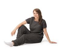 Velosso Charcoal Teddy Fleece T Shirt Extra Large