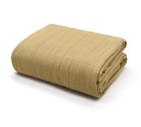 Velosso Chic Woven Print Natural Pure Cotton Throw Blanket In Various Sizes For Sofa, Bed, Couch - Breathable, Size 70Cmx100Cm - Latte