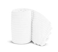 Velosso Chunky Ribbed Thick Super Soft Faux Fur Mink Ribbed Cord Blanket Bed Throwover Sofa Lounge Throw Blanket (White, 100 x 150cms)