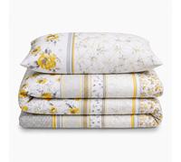 Velosso Contemporary Bedding Collection, Modern Floral Duvet Cover And Pillowcase Set Easy-Care Textile - Multicolour