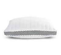 Velosso Cooling Pocket Spring Pillow - 36 Springs, Air Mesh Panels, Hollow Fibre & Foam Core, 100% Cotton Breathable Cover, Removable Case, Spine Support