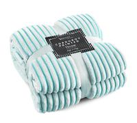 Velosso Corduroy Printed Throw - 127cm x 152cm - Teal