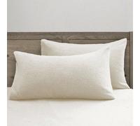 Velosso Cream Teddy Pillowcase Pair 50Cm X 75Cm