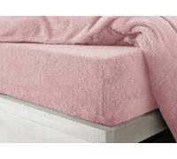 Velosso Deep Blush Teddy Fitted Sheet King
