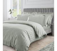 Velosso Elegant Embossed Design Duvet Cover & Pillowcase Set in Light Green | Size: King Velosso Light Green King