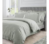 Velosso Elegant Embossed Duvet Cover & Pillowcase Set, Wrinkle-Resistant & Machine Washable Bedroom Decor - Sage