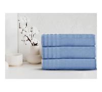 Velosso Everyday 100% Cotton Towels - Quick Dry & Water Absorbent in Blue Velosso Blue