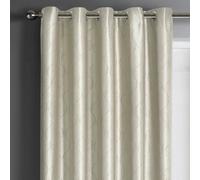 Velosso Evisa Thermal Dimout Ready Made Eyelet Curtains - Cream