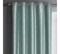 Velosso Evisa Thermal Dimout Ready Made Eyelet Curtains - Duck Egg