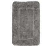 Velosso Grey Cashmere Feel Bath Pedestal Mat Anti Slip Bathmat