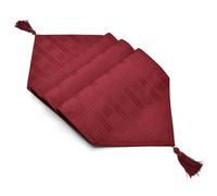 Velosso Hampton Woven Jacquard Table Runner - 13" x 70" - Silver