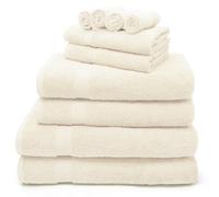 Velosso Luxury 100% Egyptian Cotton Towels 550Gsm Soft & Absorbent Cotton Towels Cream - Bath Sheet