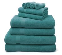 Velosso Luxury 100% Egyptian Cotton Towels 550gsm - Soft & Absorbent Cotton Towels in Aqua Velosso Aqua
