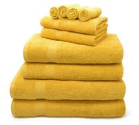 Velosso Luxury 100% Egyptian Cotton Towels 550Gsm Soft & Absorbent Cotton Towels Mustard - Bath Sheet
