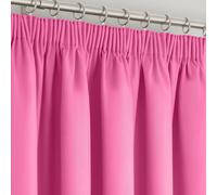 Velosso Manhattan Pencil Pleat Blackout Curtains in Fuchsia | Size: 110 cm width x 183 cm drop Velosso Fuchsia 110 cm width x 183 cm drop
