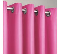 Velosso Manhattan Thermal Blackout Ready Made Eyelet Curtains Velosso Fuchsia 110cm width x 137cm drop