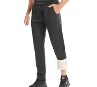 Velosso Mens Thermal Sherpa Jogger Pants Jersey Joggers with Sherpa Fleece Lining Winter Casual Lounge Pants Running Hiking Sweatpants (UK, Alpha, L, Regular, Regular, Black)