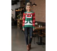 Velosso Multi Festive Fun Elf Jumper Medium
