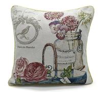 Velosso Multi Jardine Tapestry Filled Cushion 43Cm X 43Cm