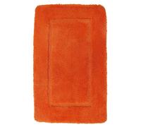 Velosso Orange Cashmere Feel Bath Pedestal Mat Anti Slip Bathmat
