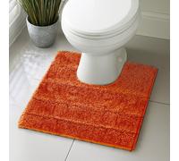 Velosso Orange Lexington Bath Pedestal Mat Cashmere Feel