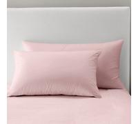 Velosso Pink Microfibre Pillowcase Pair 50Cm X 75Cm