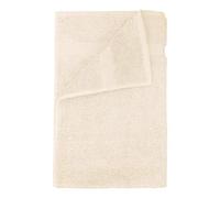 Velosso Premium 100% Egyptian Combed Cotton Large 2 Pack Bath Sheets Plain Waffle Border Towel Quick Dry (Cream)