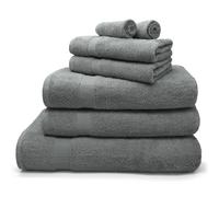 Velosso Premium 100% Egyptian Cotton Towels 550 GSM in Grey Velosso Grey
