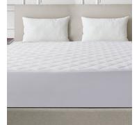 Velosso Quilted Mattress Protector Hypoallergenic in White | Size: King Velosso White King
