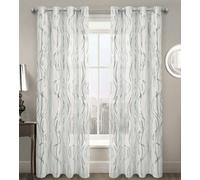 Velosso Riva Eyelet Voile Panel - Cream