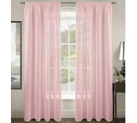 Velosso Riva Slot Top Voile Panel - 150cm x 137cm - Pink
