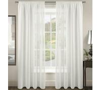 Velosso Riva Slot Top Voile Panel - 150cm x 182cm - White