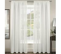 Velosso Riva Slot Top Voile Panel - 150cm x 228cm - White