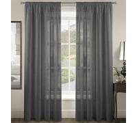 Velosso Riva Slot Top Voile Panel - Charcoal