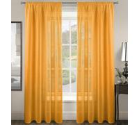 Velosso Riva Slot Top Voile Panel - Ochre