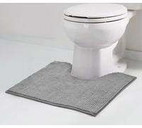 Velosso Shaggy Noodle Bathmat - Antislip in Grey Velosso Grey