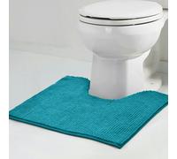 Velosso Shaggy Noodle Pedestal Mat Antislip - Green