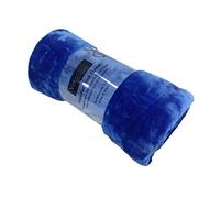 Velosso Super Soft Luxury Faux Fake Fur Mink Throw Sofa Bed Blanket - Royal Blue - Large 150x200cm