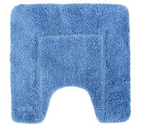 Velosso Super Soft Microfibre High Density Bath Mat Pedestal Mat Anti Slip Super Absorbent (50 x 50 cm Pedestal Mat, Sky Blue)