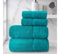 Velosso Super Soft Plush Velour 100% Cotton Towel in Jade Velosso Jade