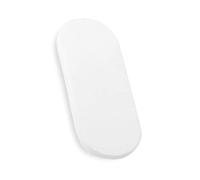 Velosso Super Soft Terry Towelling Stretch Fitted Sheet Mattress Protection Cover Fully Elasticated Extra Deep (White, Pram)