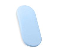 Velosso Super Soft Terry Towelling Stretch Fitted Sheet Mattress Protection Cover Fully Elasticated Extra Deep (Blue, Pram)
