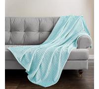 Velosso Supersnug Cloud Soft Throw Blanket - Thermal Soft, Ribbed Design For Sofa, Bed, Lounge - 150Cm X 200Cm Weave Blanket - Teal
