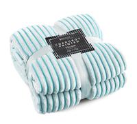 Velosso Supersnug Cloud Soft Throw Blanket - Thermal Soft, Ribbed Design For Sofa, Bed, Lounge - Weave Blanket, Size 127Cm X 152Cm - Teal