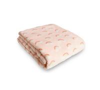 Velosso Supersnug Plush Touch Fleece Throw Blanket, Soft Texture And Quality Feel, 127Cm X 152Cm, Perfect For Sofa Or Bed - Multicolour