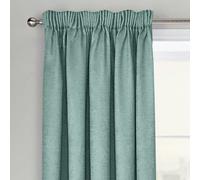 Velosso Westwood Dimout Pencil Pleat Curtains - 117cm x 137cm - Duck Egg