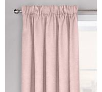 Velosso Westwood Dimout Pencil Pleat Curtains - Blush Pink