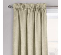Velosso Westwood Dimout Pencil Pleat Curtains - Latte